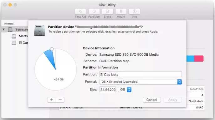 delete partition on external hard drive mac