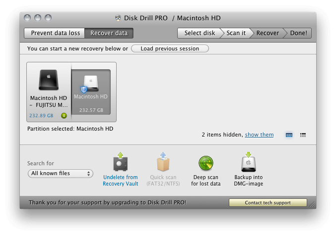 disk drill data recovery mac