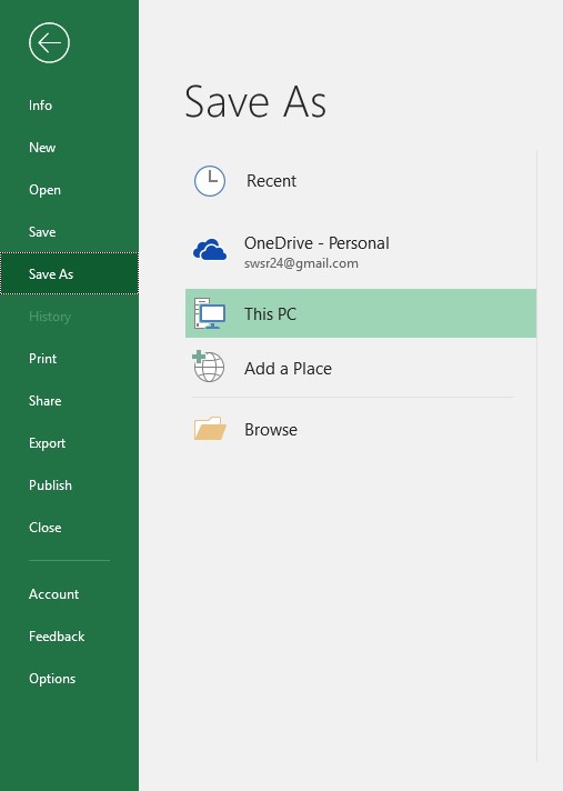 Powerful and Useful Ways to Backup Your Excel Files