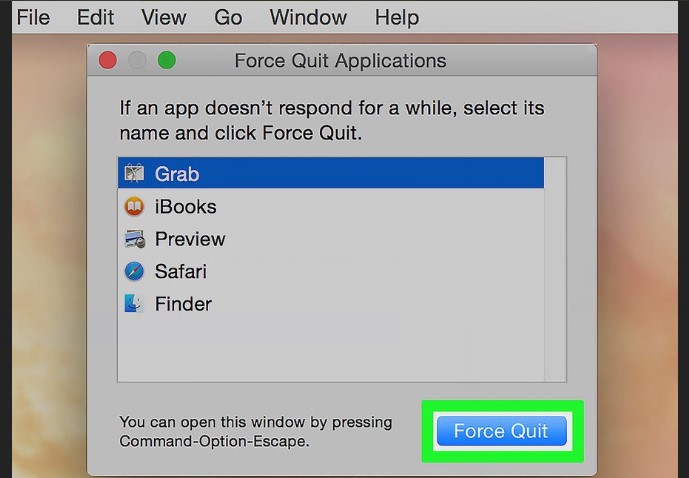 shortcut to force quit windows