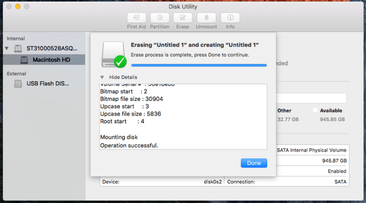 formatting hard drive for mac video editing