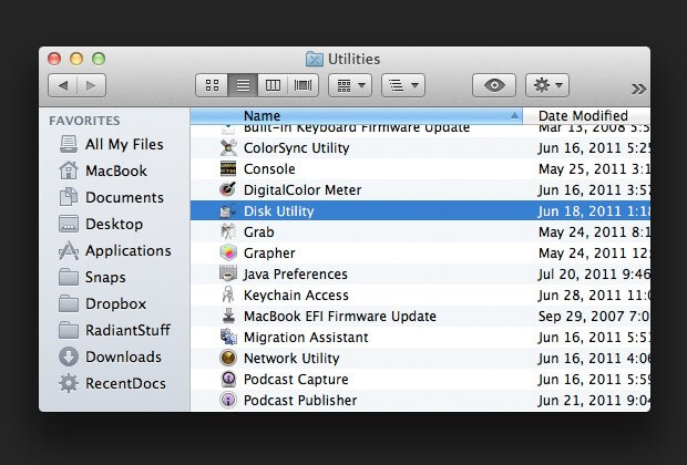 usb format tool mac