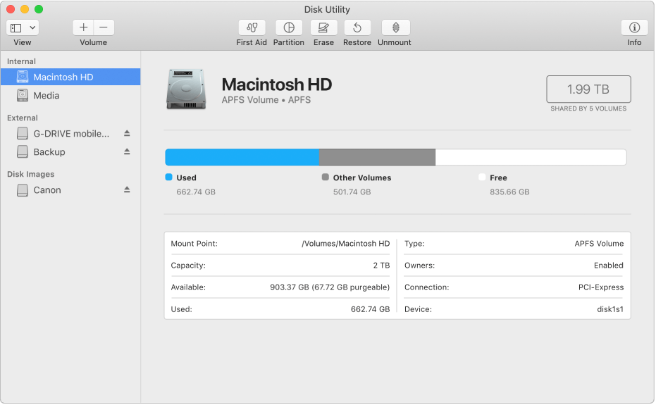 formatting a drive on mac
