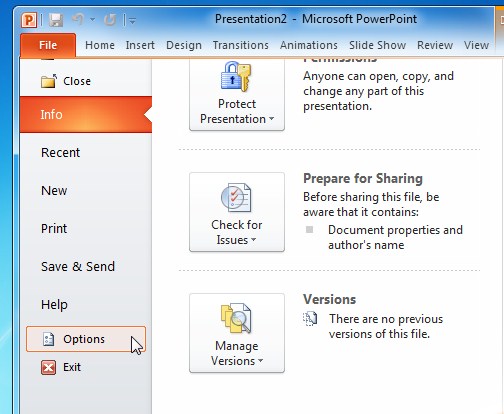 how do you recover a powerpoint presentation