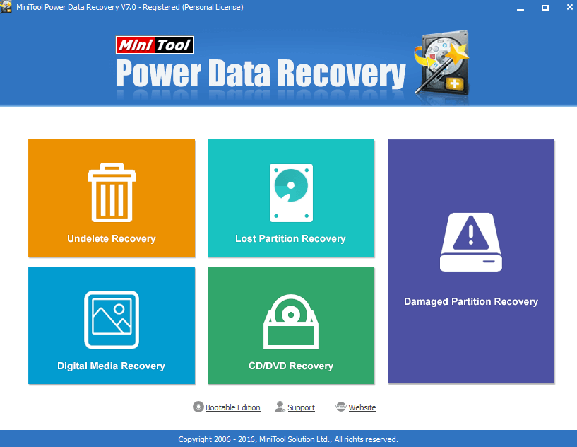 minitool recuperación de datos