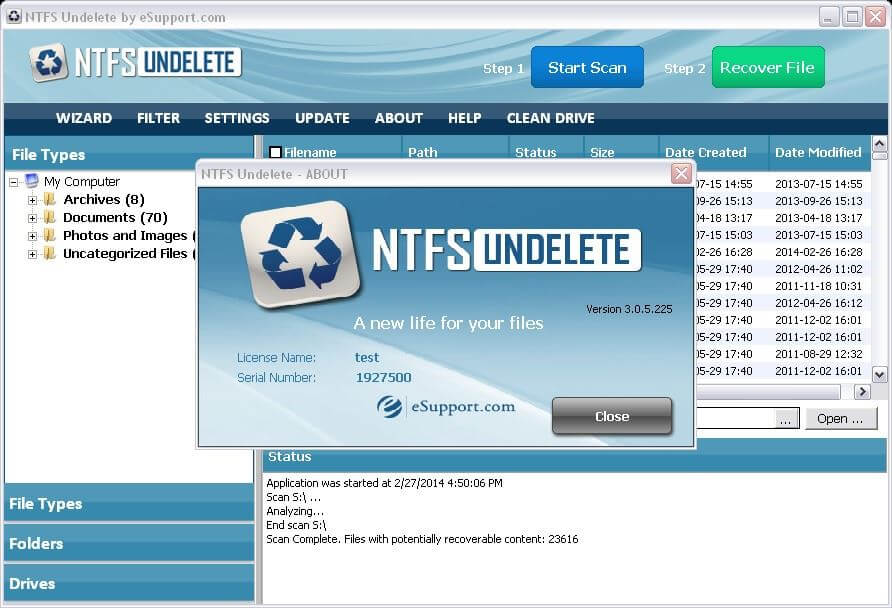 how much does ntfs undelete cost