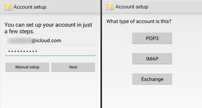 how to set up icloud email client