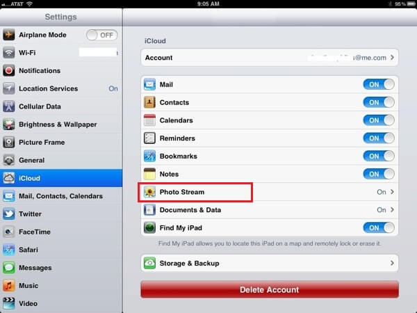 download icloud photos to android