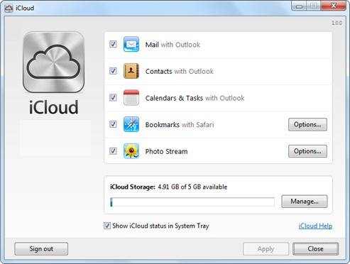 Фото icloud android