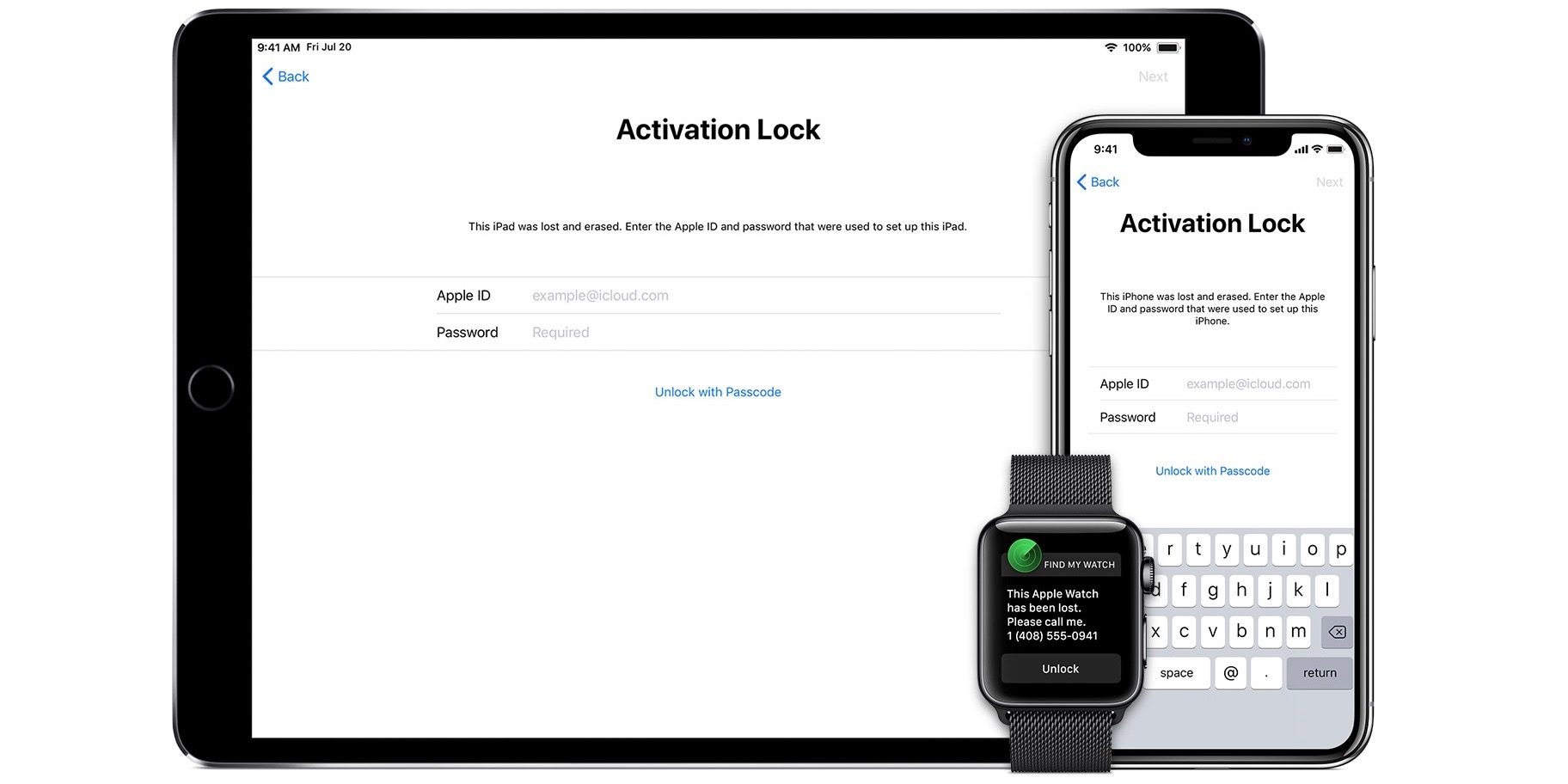 unlock apple watch without iphone