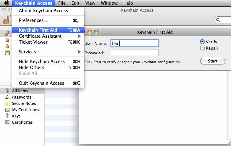 how to get passwords from keychain file