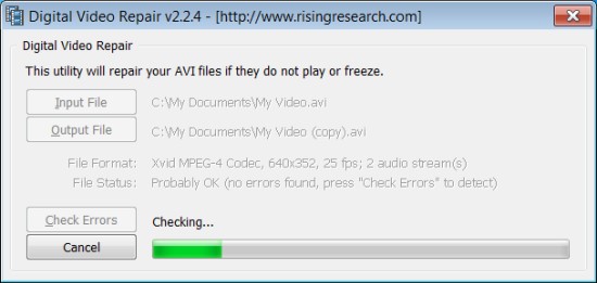 comment réparer les fichiers vidéo avi corrompus