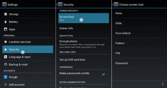 How To Reset Password On Android