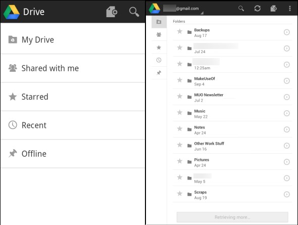 how to save google drive photos to iphone
