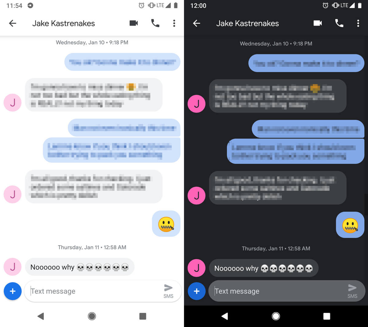 android messages on pc