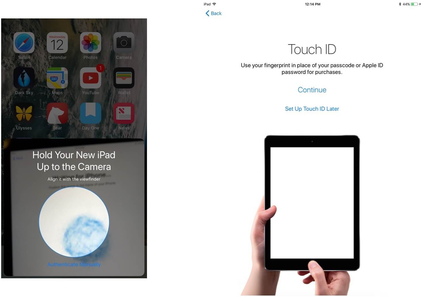 configurar el Touch ID