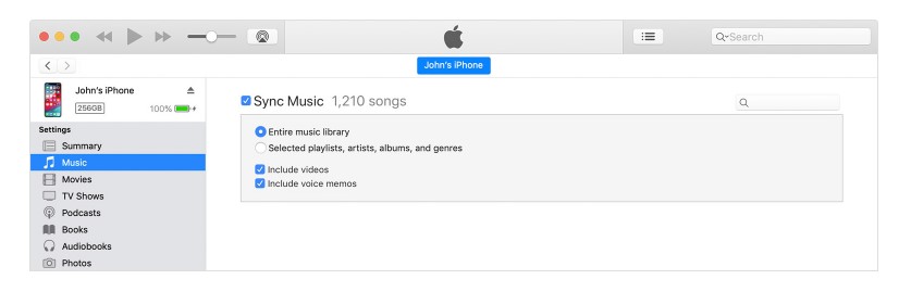 sync-music-with-itunes