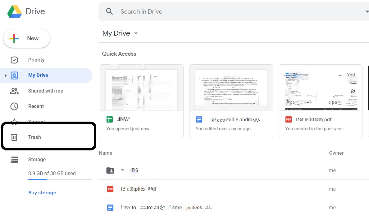 How To See Your Deleted Google Docs