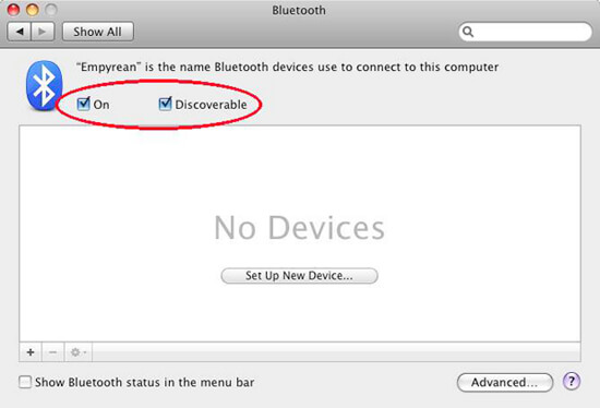 bluetooth file transfer iphone