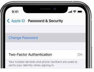 change password