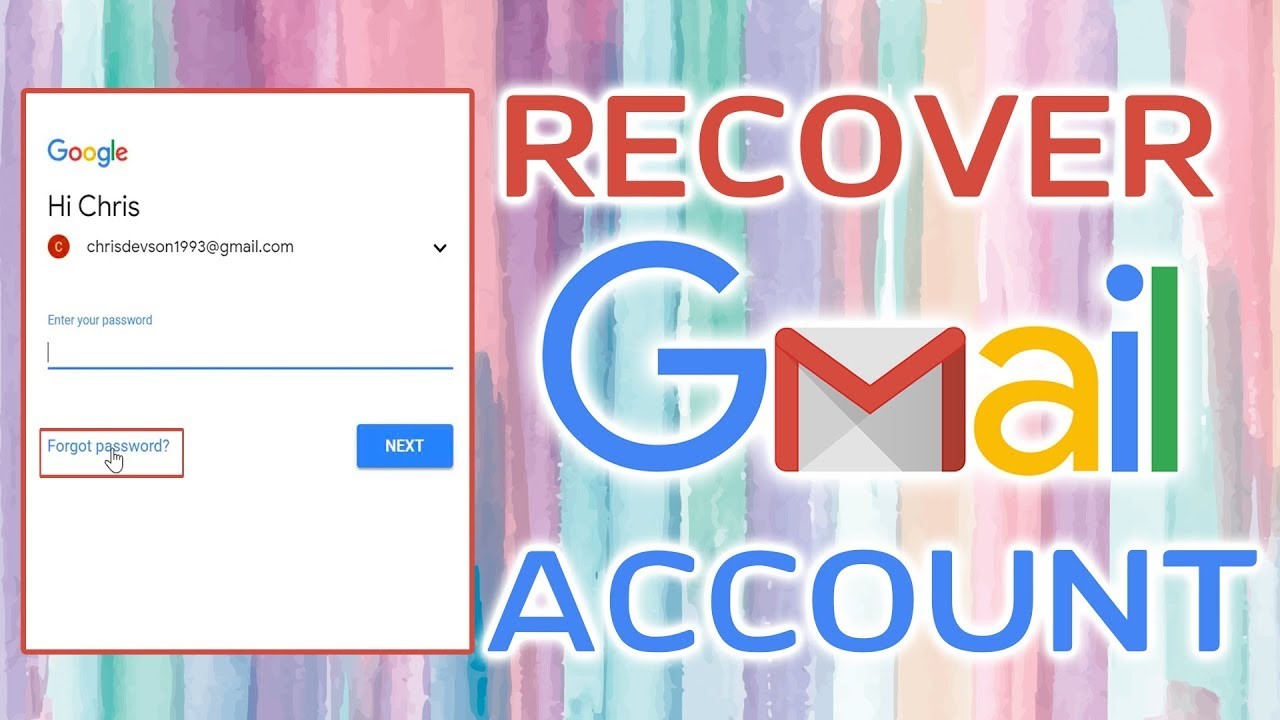 change recovery email for gmail account