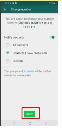 notify contacts