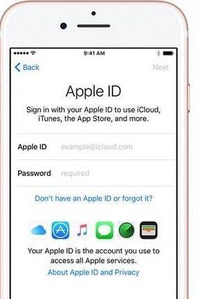 sign in with your apple id