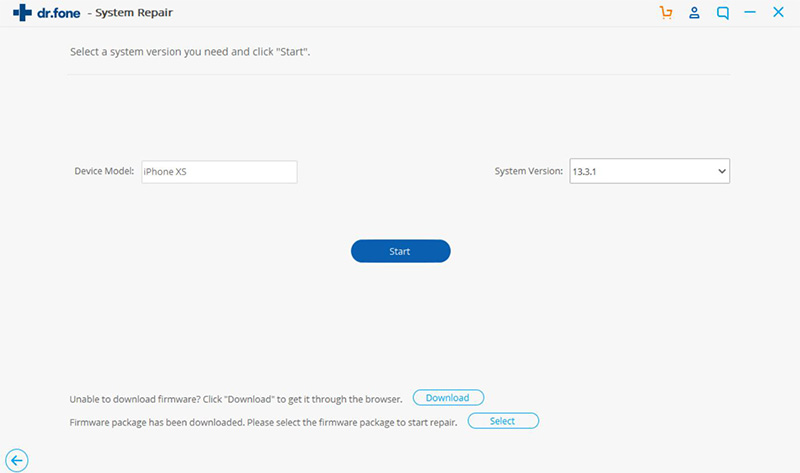 confirm the detected model