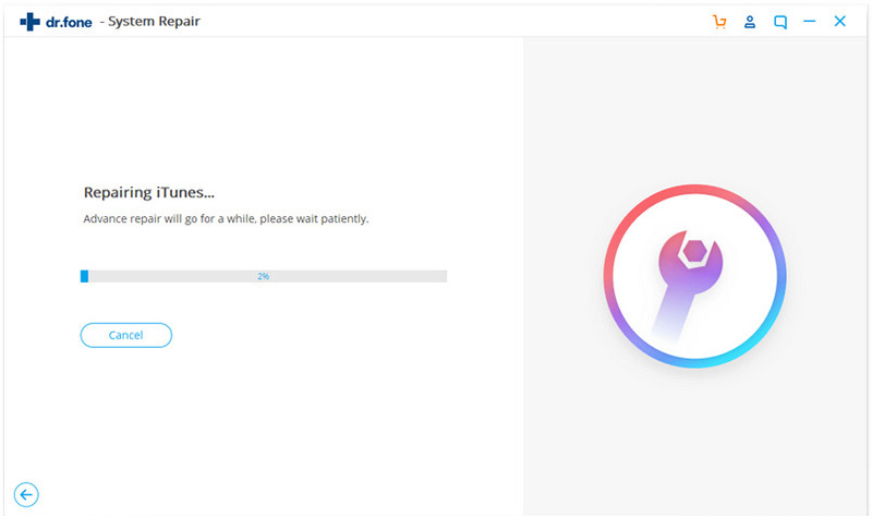 itunes-repair-repairing