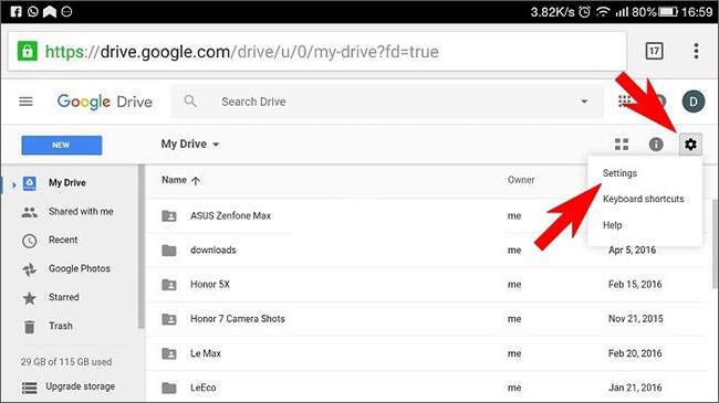 how to see google drive photos in google photos