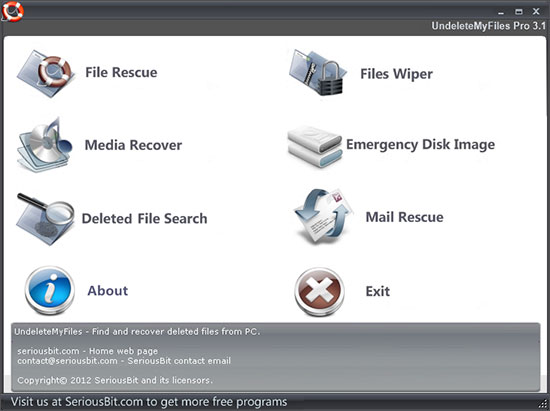 free iphone video recovery software UndeleteMyFiles Pro