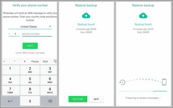 récupération audio whatsapp