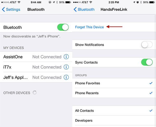 Tips on Reset iPhone Bluetooth to Fix Bluetooth Issues