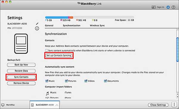 where can i get blackberry link file transfer app for mac