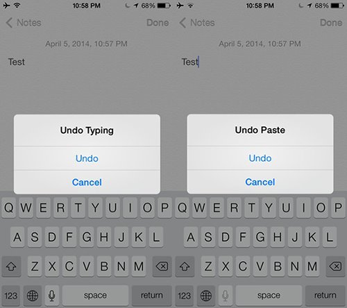 Undo on iPhone: How to Undo Typing or Pasting on iPhone X/8/7/SE/6s