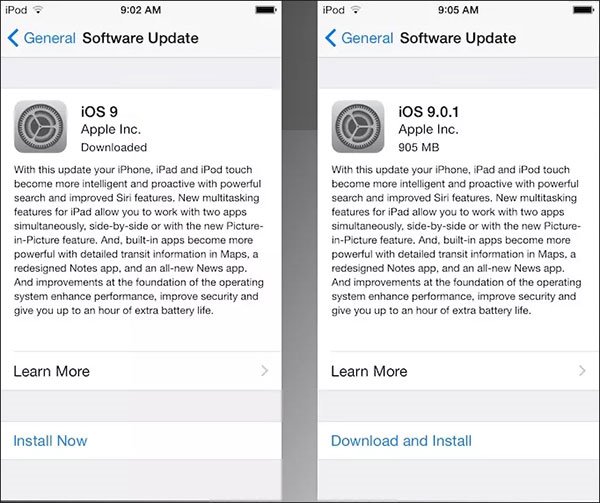 apple iphone 4s software update download
