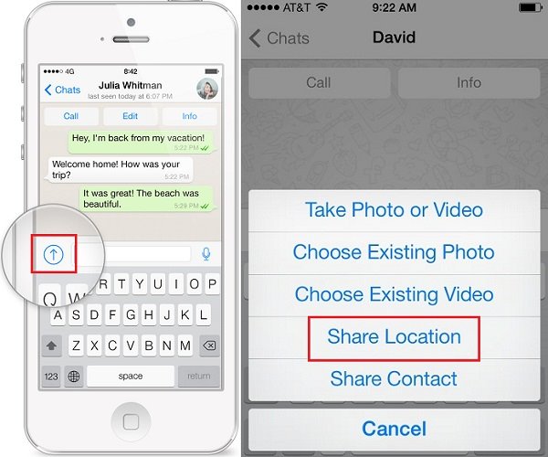 How To Use Whatsapp Location Sharing Feature