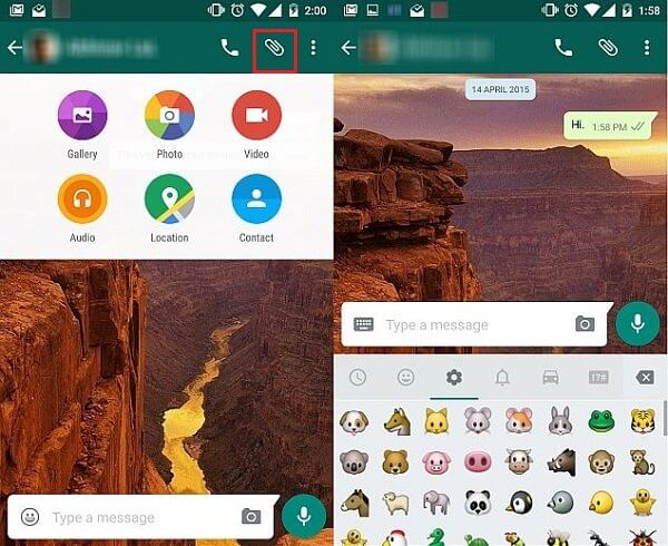 download whatsapp images from samsung phone to pc